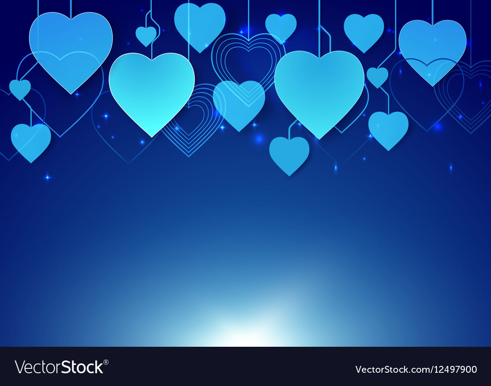 Detail Background Love Biru Nomer 13