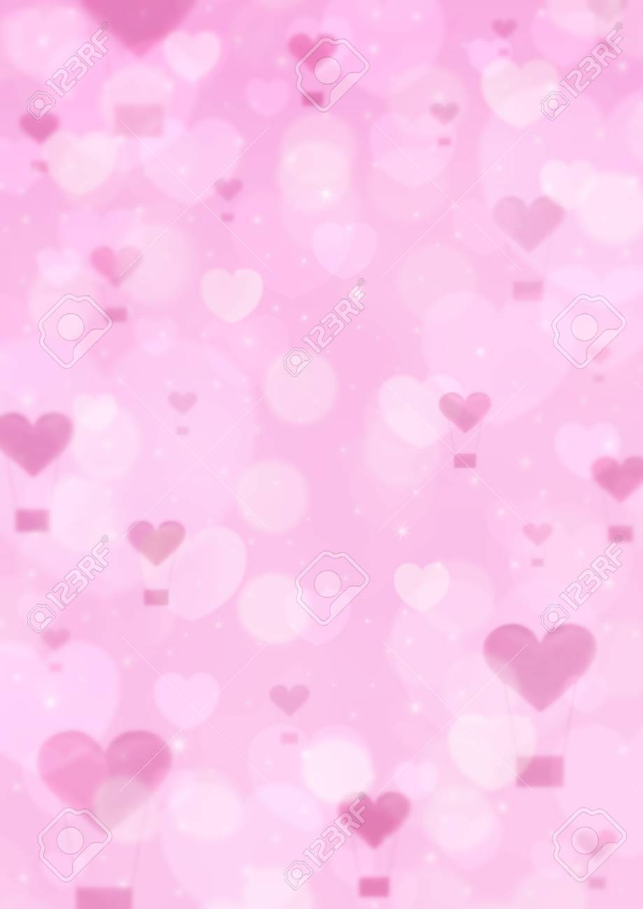 Detail Background Love Pink Nomer 10
