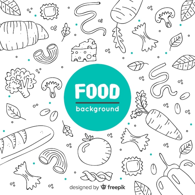 Detail Background Makanan Vector Nomer 36