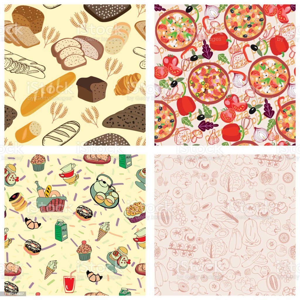 Detail Background Makanan Vector Nomer 38