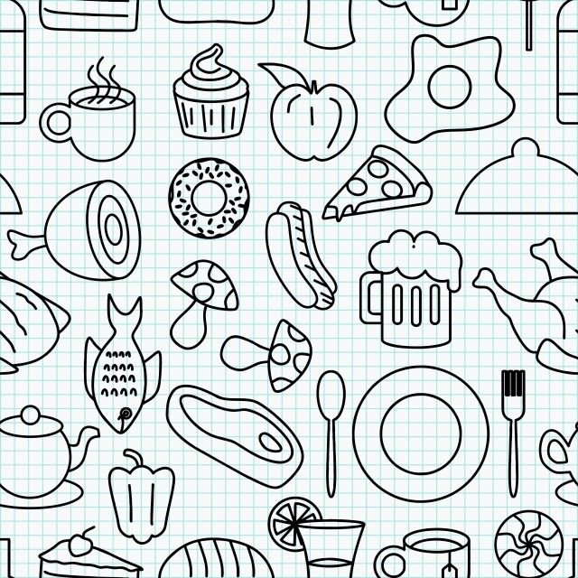 Detail Background Makanan Vector Nomer 42