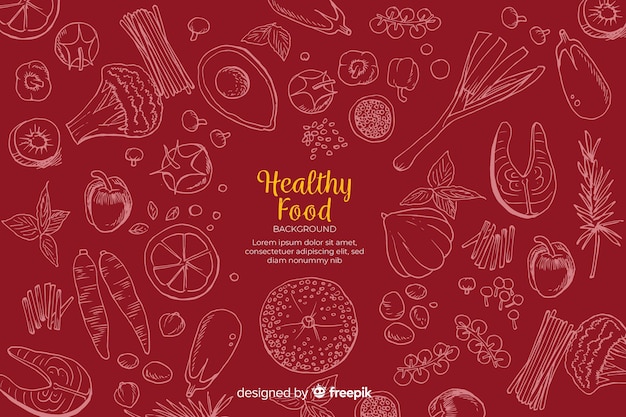 Detail Background Makanan Vector Nomer 10