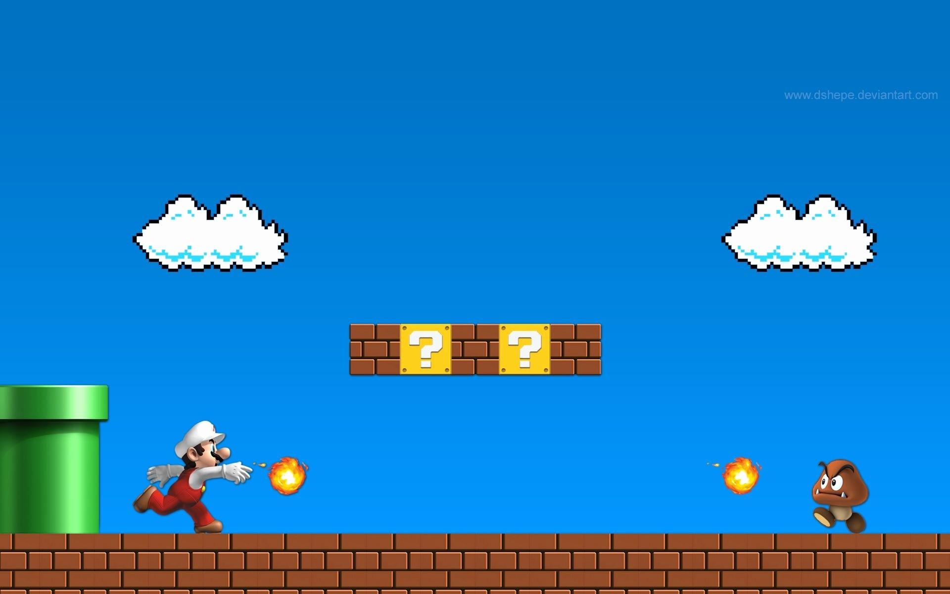 Detail Background Mario Bros Nomer 11