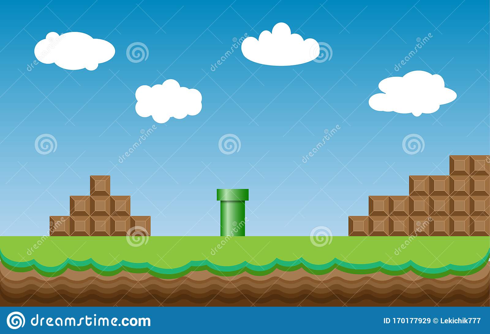 Detail Background Mario Bros Nomer 16