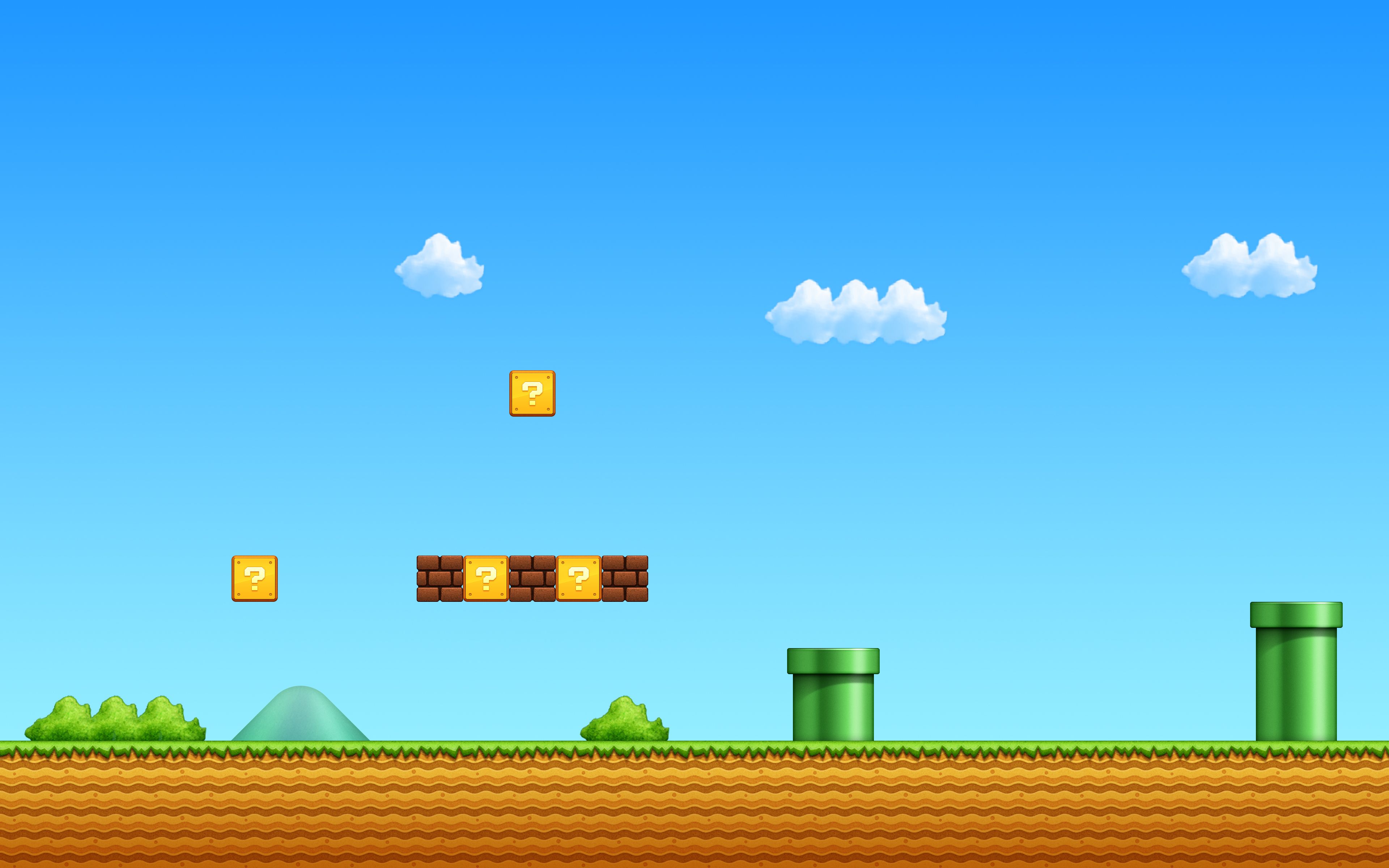 Detail Background Mario Bros Nomer 3