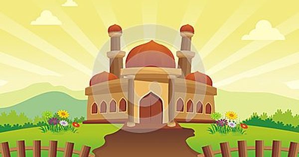 Detail Background Masjid Animasi Nomer 5