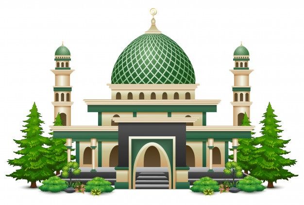 Detail Background Masjid Hijau Nomer 15