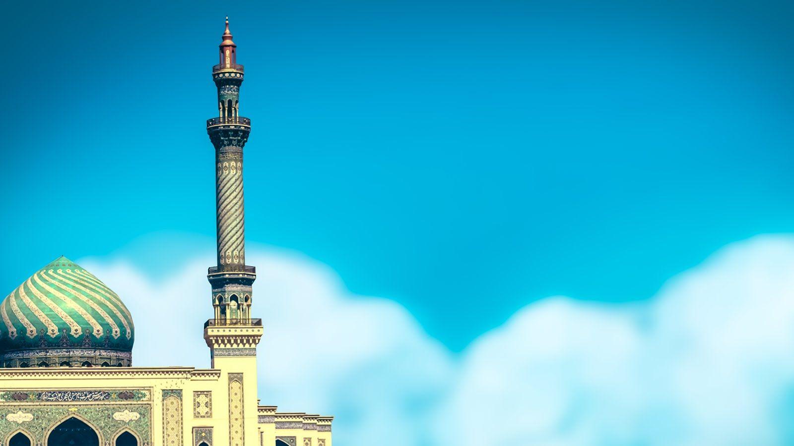 Detail Background Masjid Keren Nomer 21