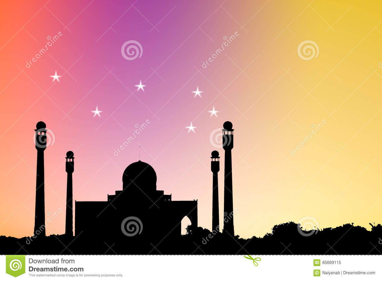 Detail Background Masjid Portrait Nomer 49