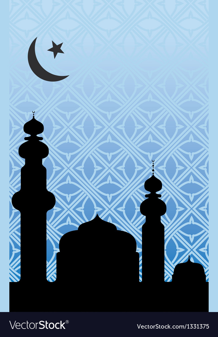 Detail Background Masjid Vector Nomer 32