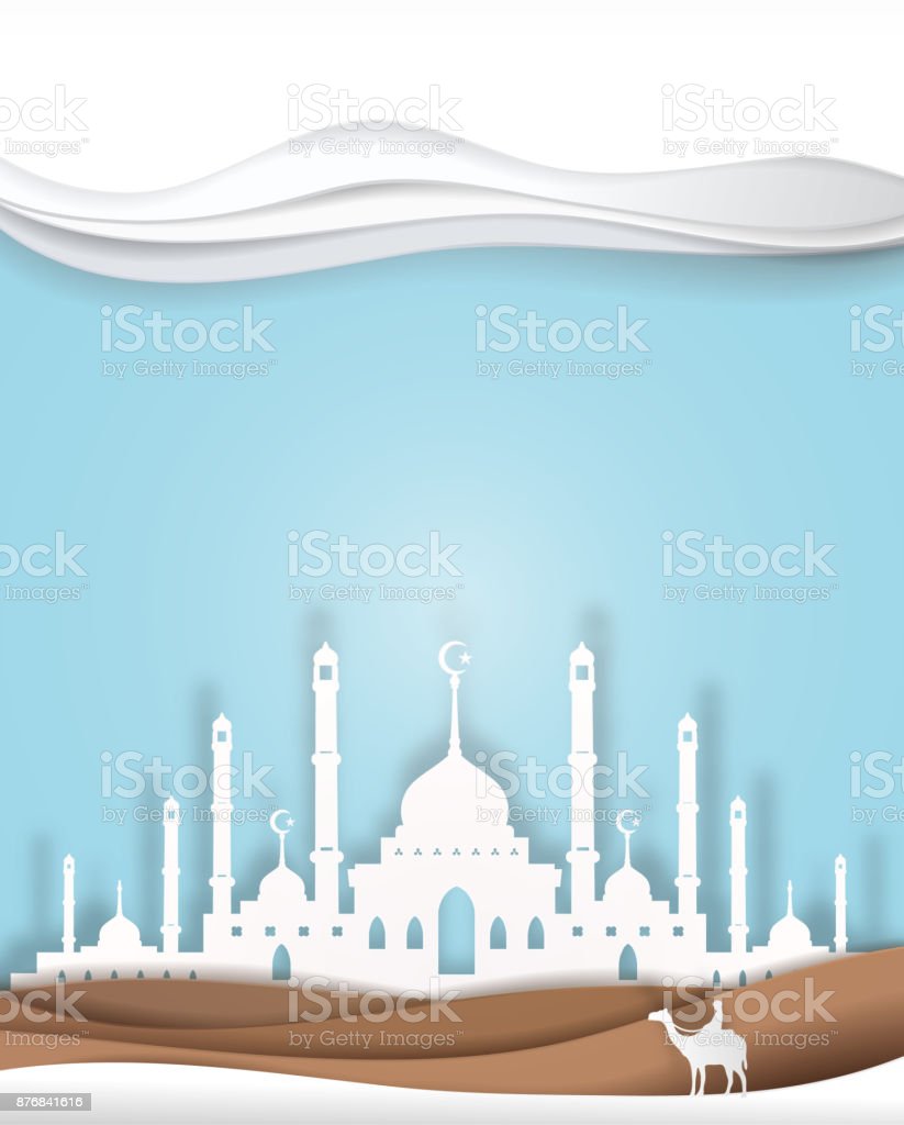 Detail Background Masjid Vector Hd Nomer 39