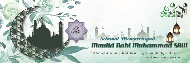 Detail Background Maulid Nabi Saw Polos Nomer 22