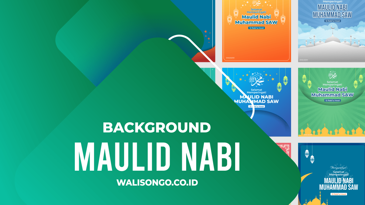 Detail Background Maulid Nabi Saw Polos Nomer 31