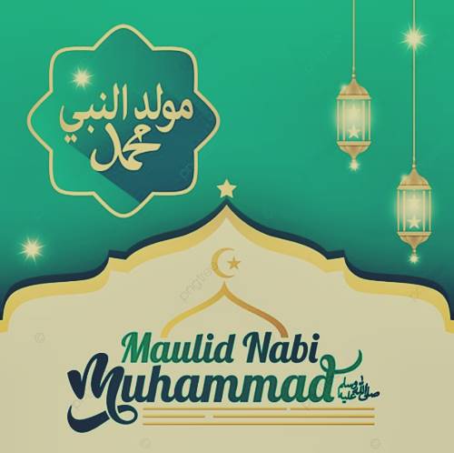 Detail Background Maulid Polos Nomer 25