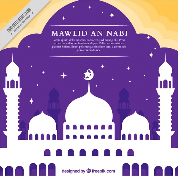 Detail Background Maulid Polos Nomer 9