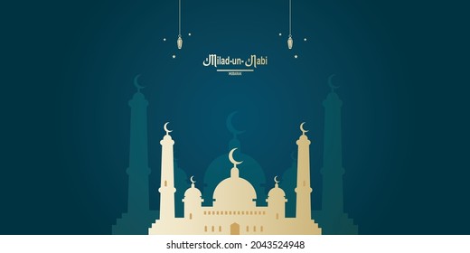 Detail Background Maulid Vector Nomer 8