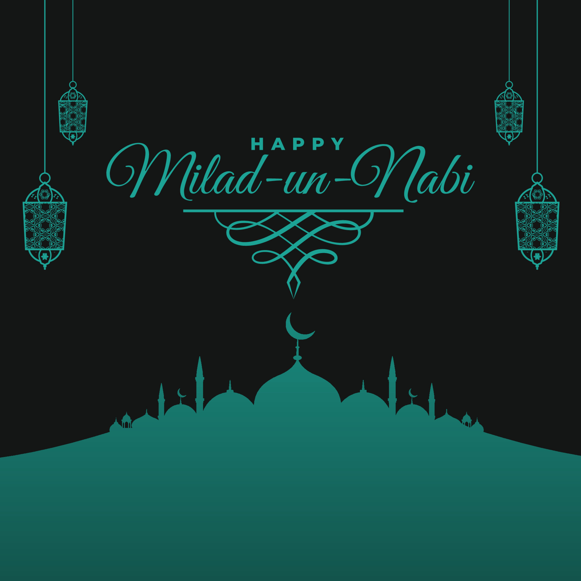 Detail Background Maulid Vector Nomer 9