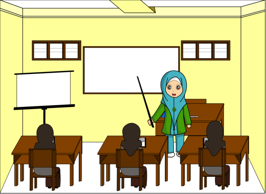 Detail Background Mengajar Nomer 8