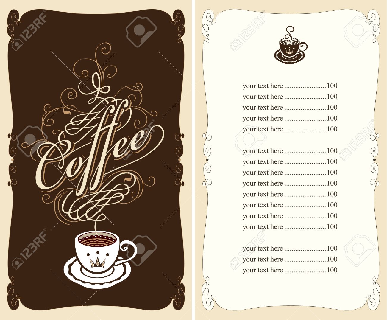 Detail Background Menu Cafe Nomer 2
