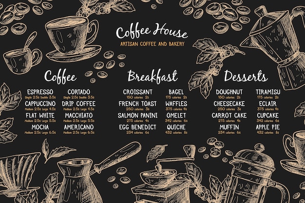 Detail Background Menu Coffee Nomer 27