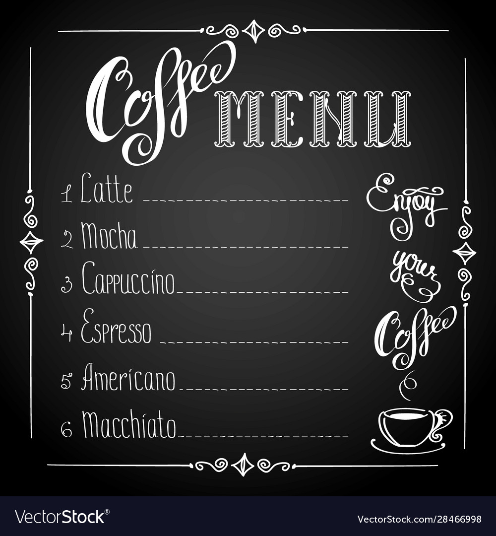Detail Background Menu Coffee Nomer 30