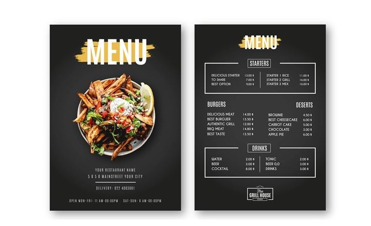 Detail Background Menu Makanan Nomer 51