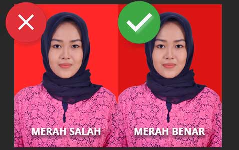 Detail Background Merah 3x4 Online Nomer 14