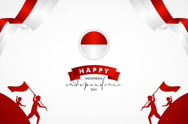 Detail Background Merah Putih Vector Nomer 30