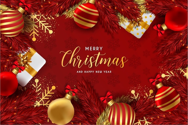 Detail Background Merry Christmas Free Nomer 48