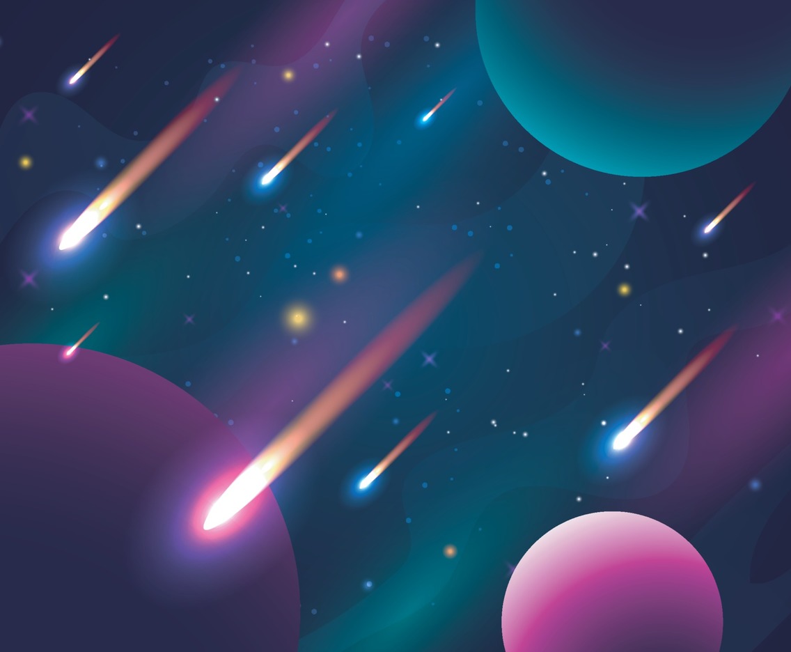 Detail Background Meteor Nomer 24