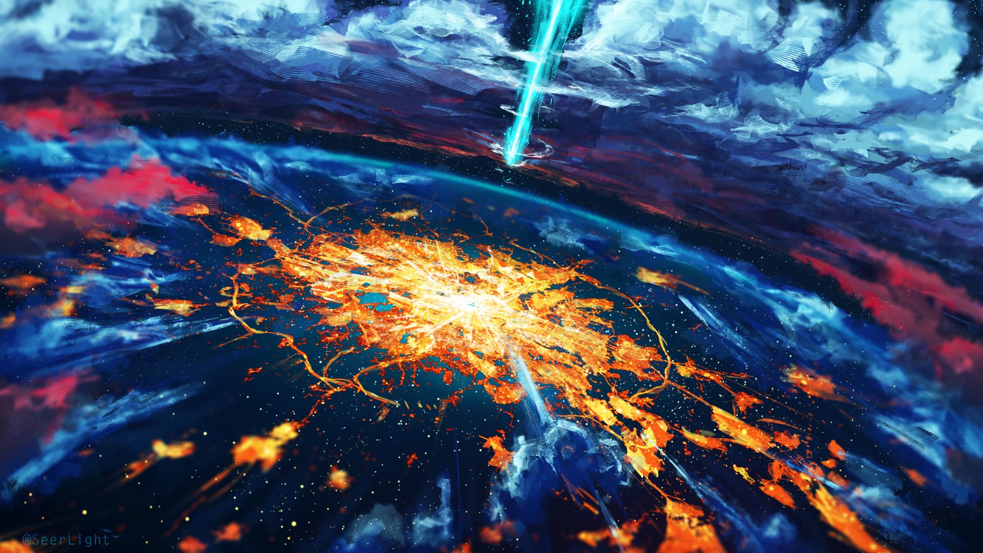 Detail Background Meteor Nomer 4