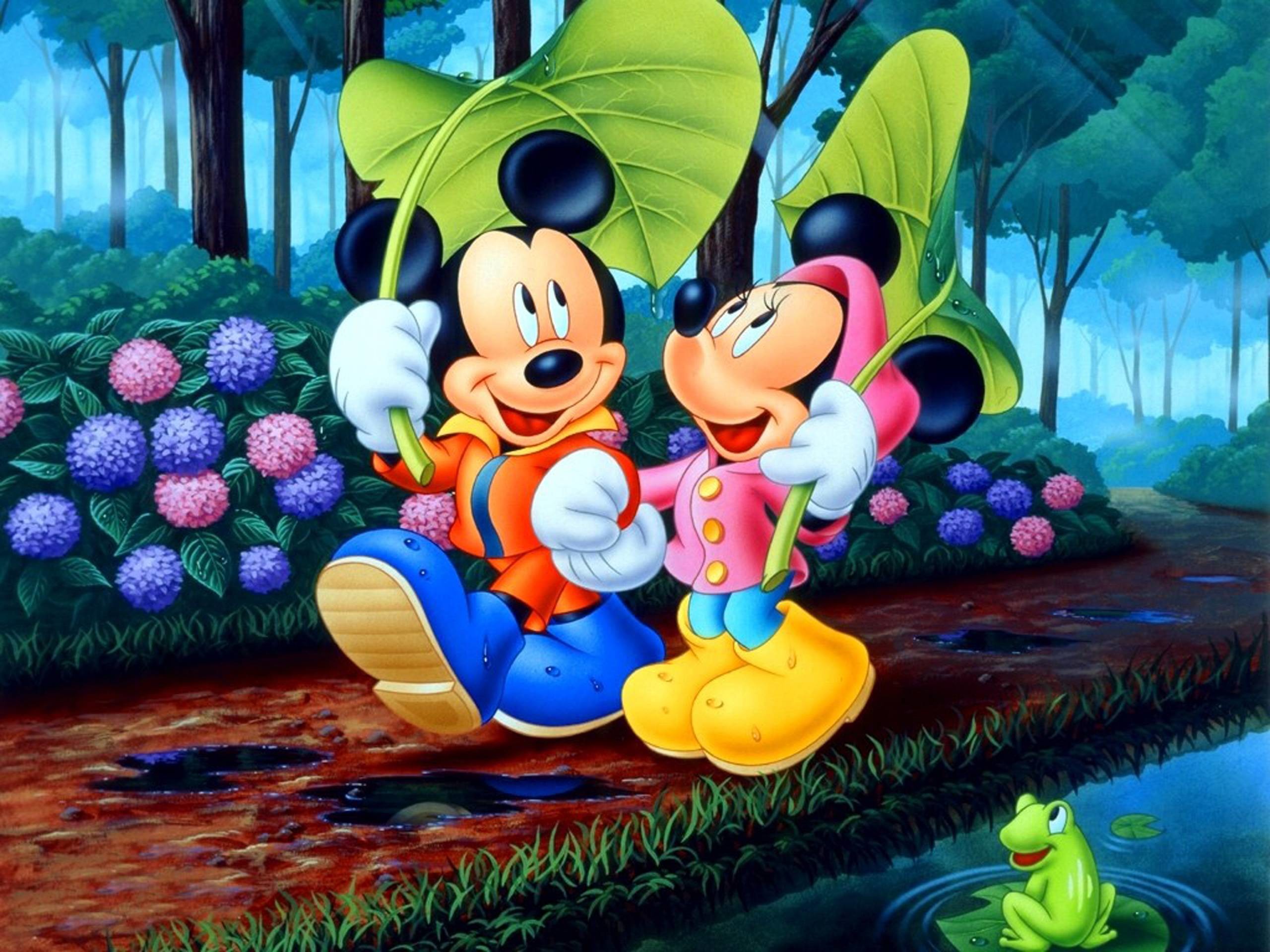 Detail Background Mickey Mouse Hd Nomer 20