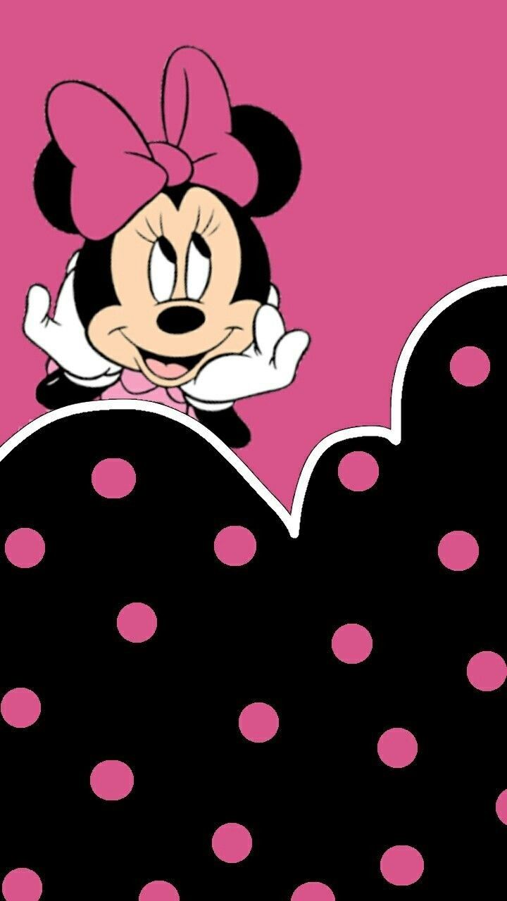 Detail Background Mickey Mouse Pink Nomer 11