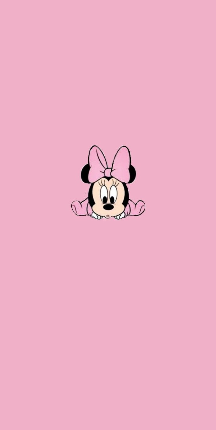 Detail Background Mickey Mouse Pink Nomer 17