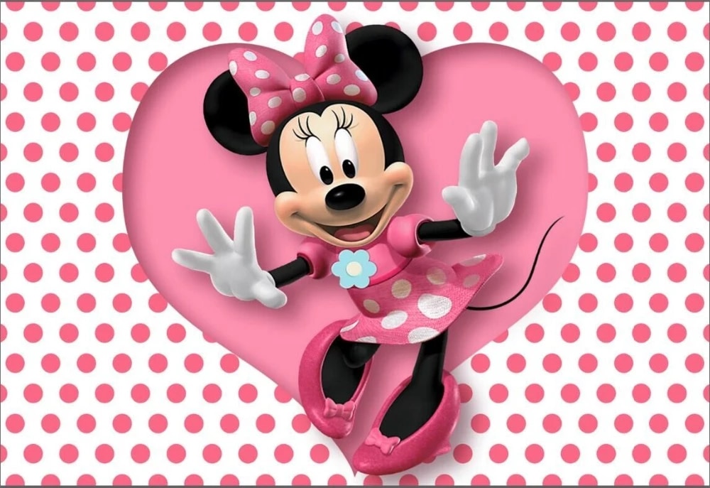 Detail Background Mickey Mouse Pink Nomer 28