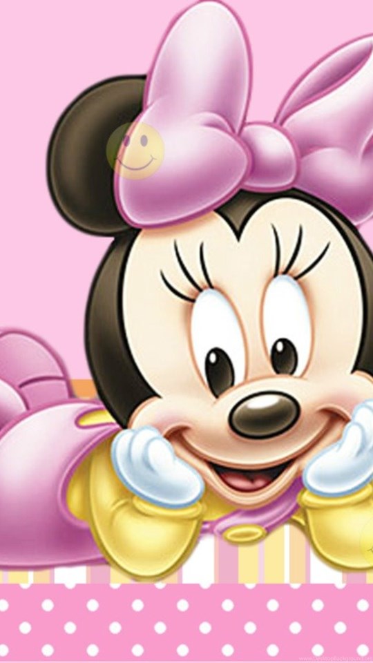 Detail Background Mickey Mouse Pink Nomer 53