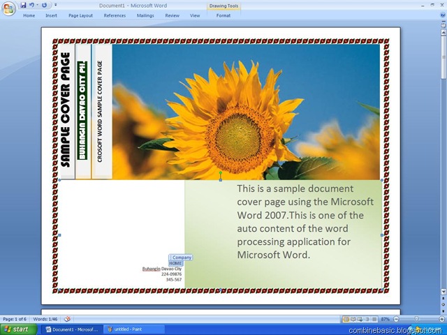 Detail Background Microsoft Word Keren Nomer 41