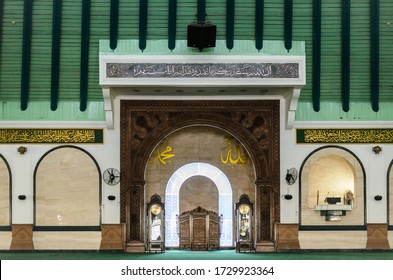 Detail Background Mimbar Masjid Nomer 13