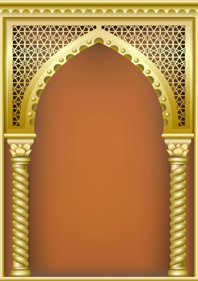 Detail Background Mimbar Masjid Nomer 21