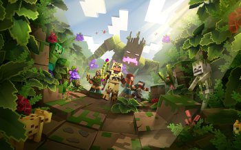 Detail Background Minecraft Hd Nomer 17