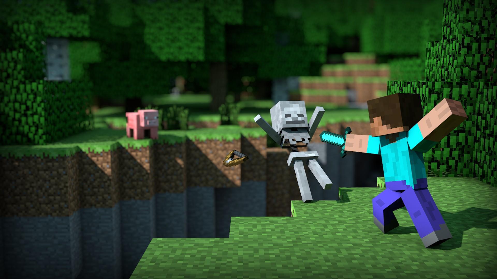 Detail Background Minecraft Hd Nomer 3