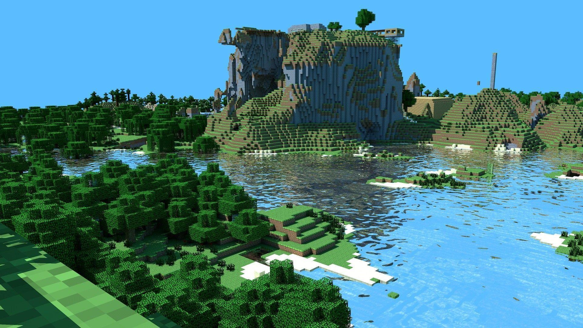 Detail Background Minecraft Hd Nomer 26