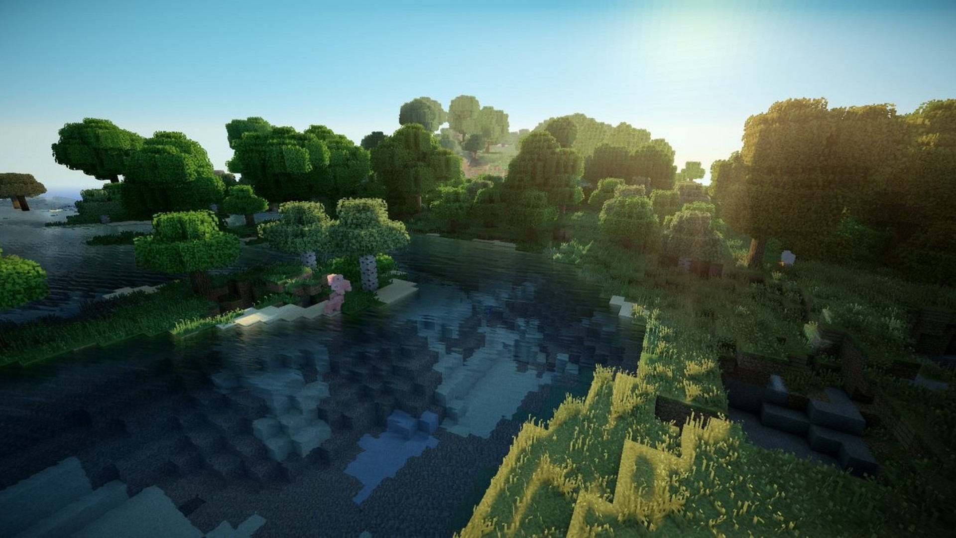 Detail Background Minecraft Hd Nomer 46