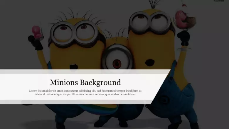 Detail Background Minion Powerpoint Nomer 47