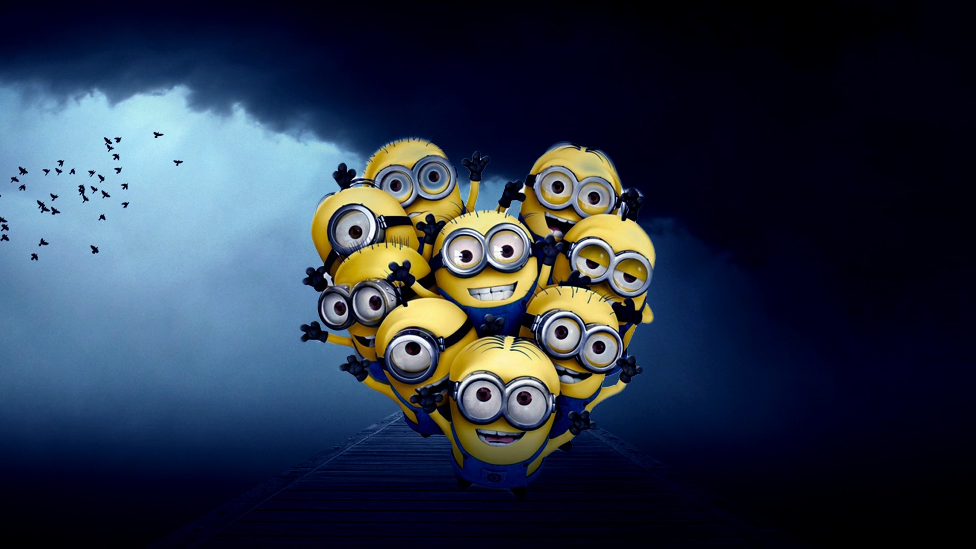 Detail Background Minions Nomer 46