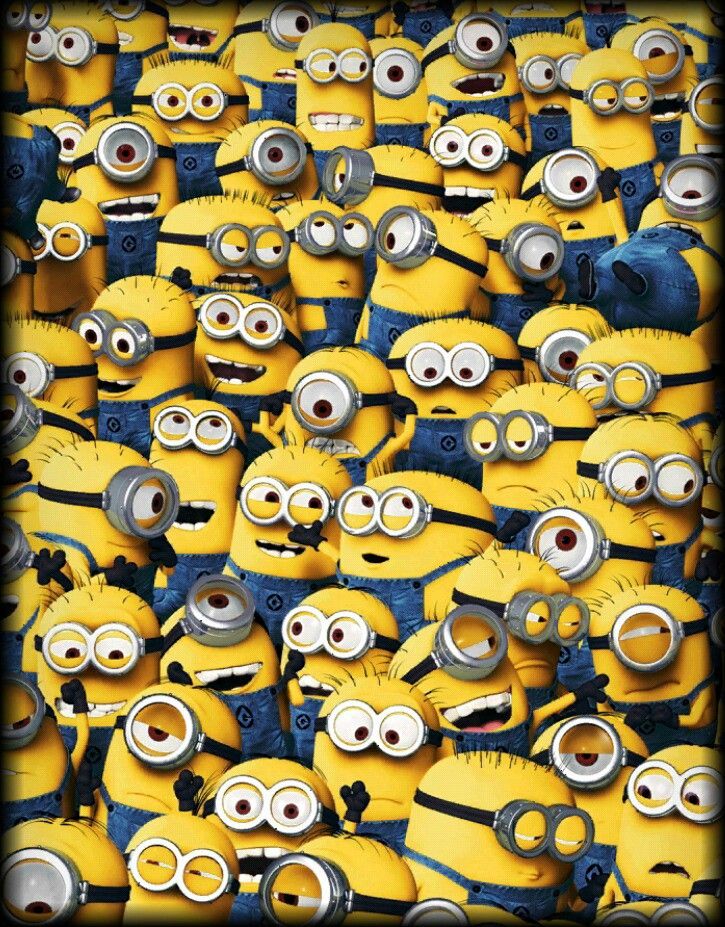 Detail Background Minions Pink Nomer 50