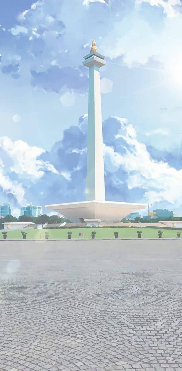 Detail Background Monas Nomer 47