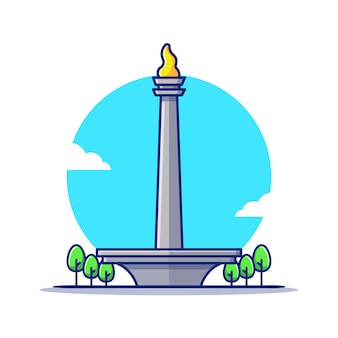 Detail Background Monas Animasi Nomer 21