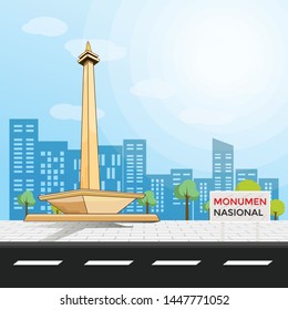 Detail Background Monas Animasi Nomer 26