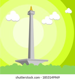 Detail Background Monas Animasi Nomer 32